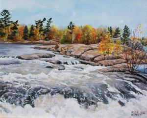 This water course is part of the Trent-Severn Waterways in Ontario