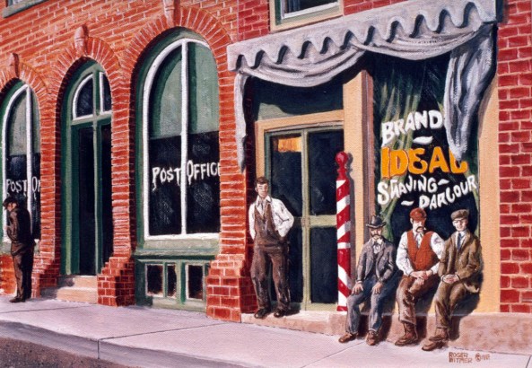 Waterloo Post Office circa 1900