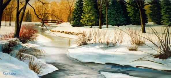 Winter Morning on the UW Campus